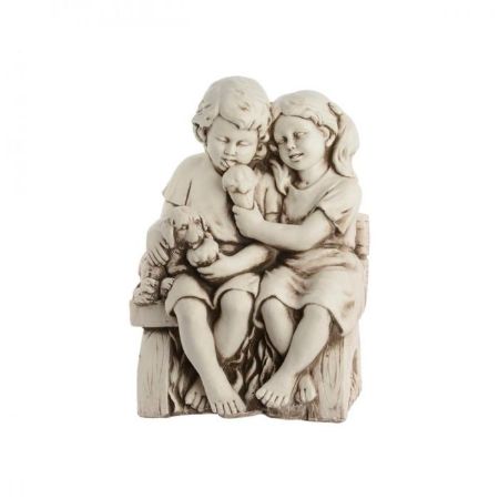 Picture of Children on Bench - 55cm