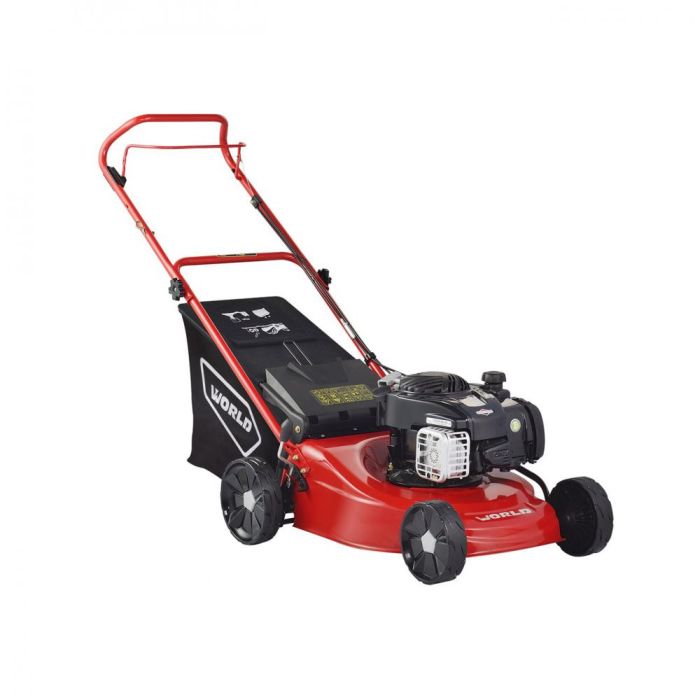Picture of World Push Steel Deck Lawnmower With B & S 450e Engine -18in