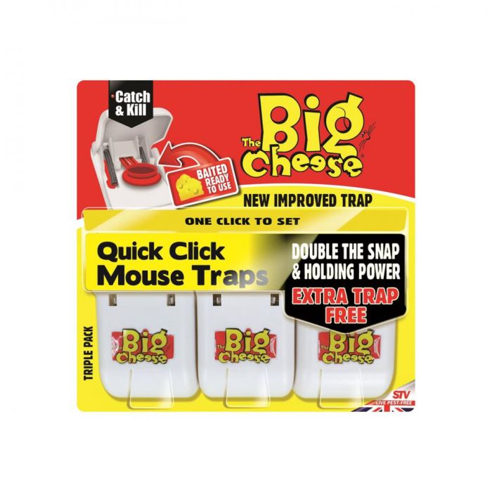 Picture of Quick Click Mouse Trap 3pk - Stv147