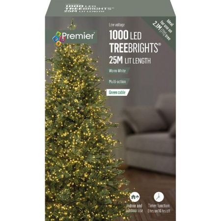 Picture of 1000 LED Multi-Action Treebrights with Timer - Warm White