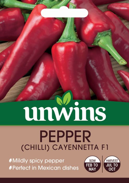 Picture of Unwins Chilli Pepper Cayennetta F1