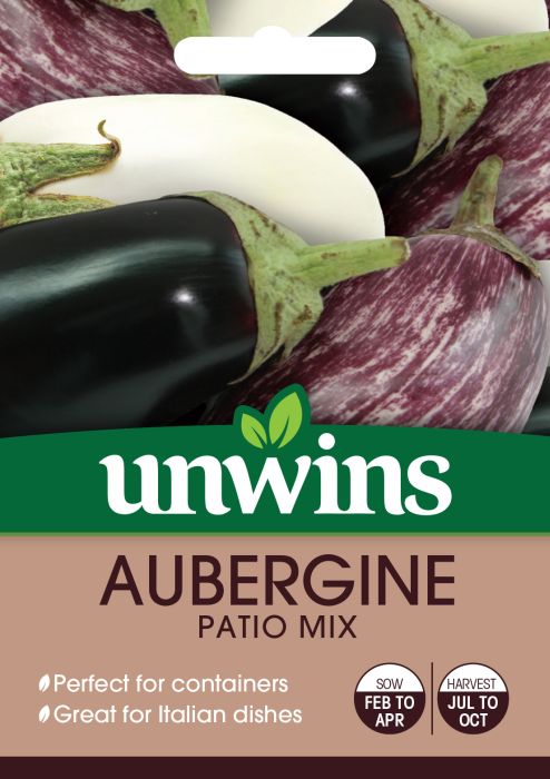 Picture of Unwins Aubergine Patio Mix