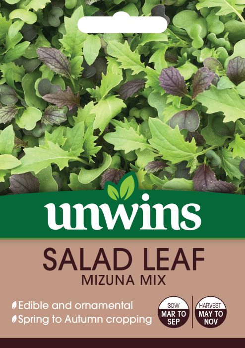 Picture of Unwins Salad Leaf Mizuna Mix