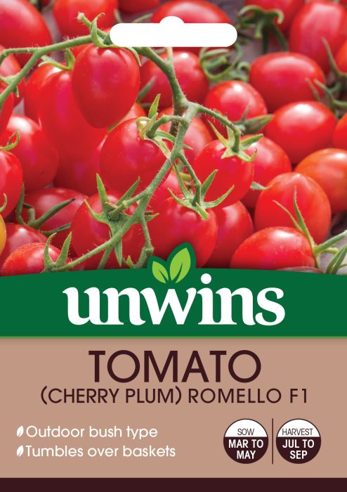 Picture of Unwins Tomato Romello F1 Cherry Plum