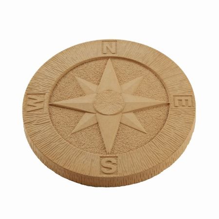Picture of Compass Stepping Stone York Gold