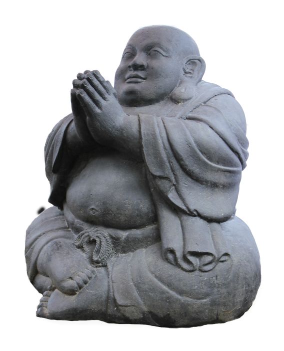 Picture of Sitting Monk Laughing 135cm (4ft 6in)