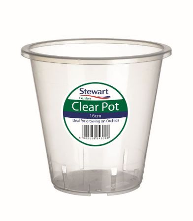 Picture of 16cm Clear Pot 16 X 14cm 