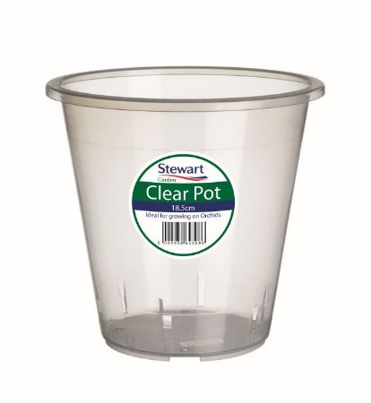 Picture of 18.5cm Clear Pot 18.5 X 17cm 