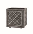 Picture of 32cm Sq. Lead Lead Effect Planter Pew