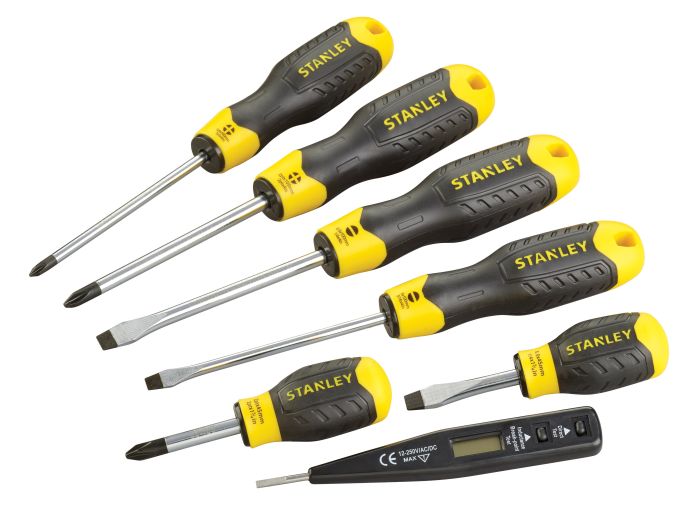 Picture of Stanley Screwdriver Set 7pce Cushion Grip 