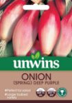 Picture of Unwins Onion Spring Deep Purple