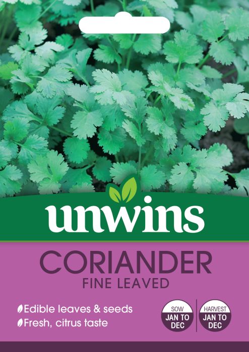 Picture of Unwins Herb Coriander Fine Leaved 