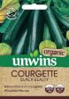 Picture of Unwins Courgette Black Beauty Organic