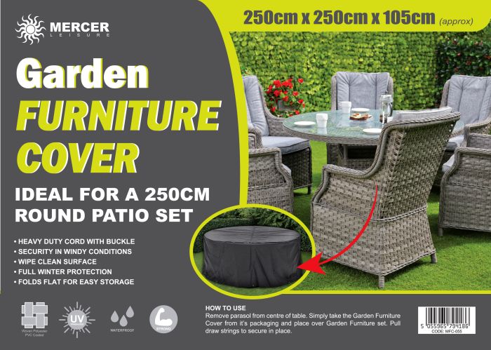 Picture of Garden Furniture Cover Round Set 250cm Diameter