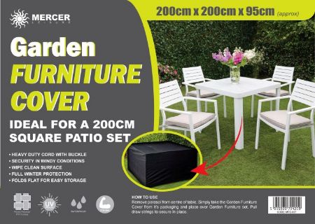 Picture of Garden Furniture Cover Square Set 200cm X 200cm