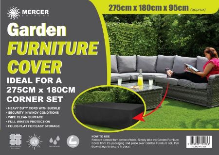 Picture of Garden Furniture Cover Rectangular Set 275cm X 180cm