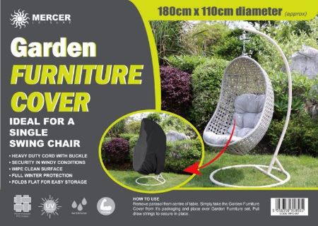 Picture of Garden Furniture Cover - Single Swing Egg Chair