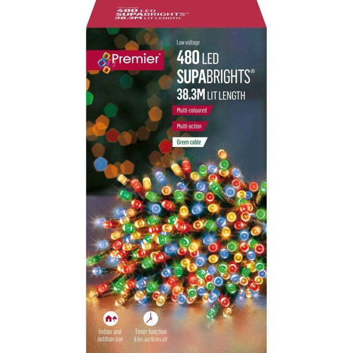 Picture of Premier 480 LED Multi-Action Supabrights with Timer - Multi Coloured