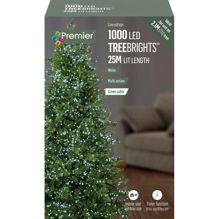 Picture of Premier 1000 LED Multi-Action Treebrights with Timer - White
