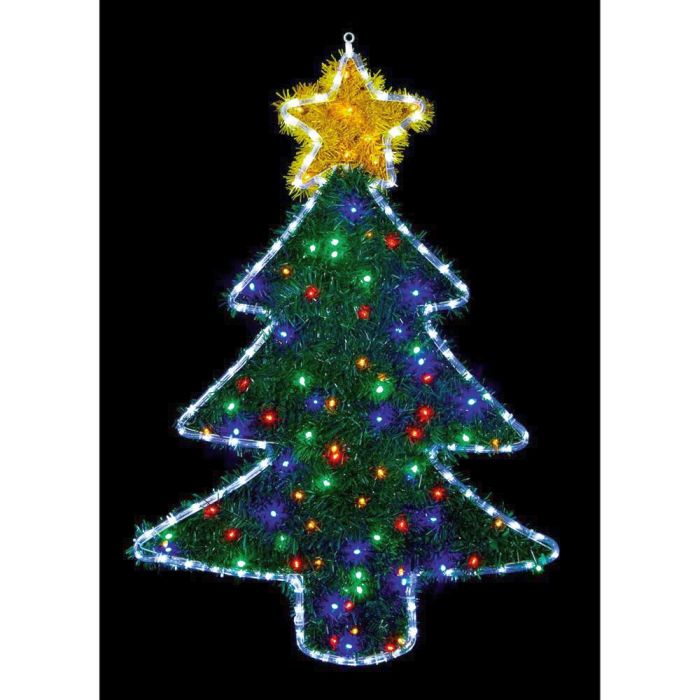 Picture of Mirco LED Pine Tree with Snow - 6ft