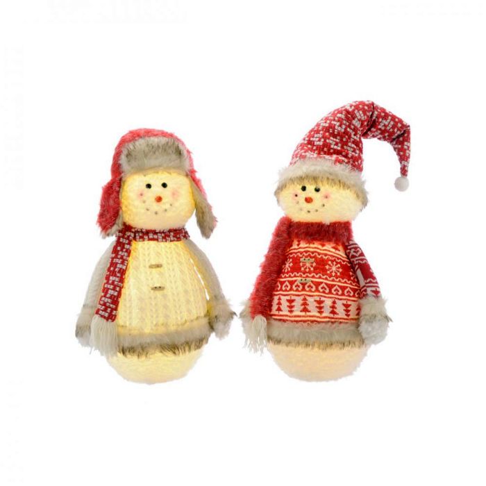 Picture of Light Up Standing Snowman 44cm / 58cm - 2 Assorted