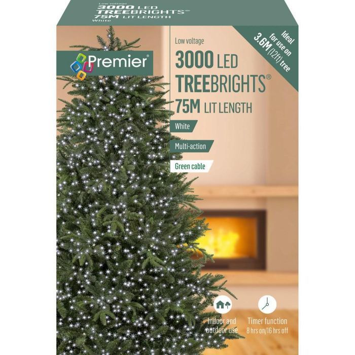 Picture of 3000 LED Multi-Action Treebrights - White