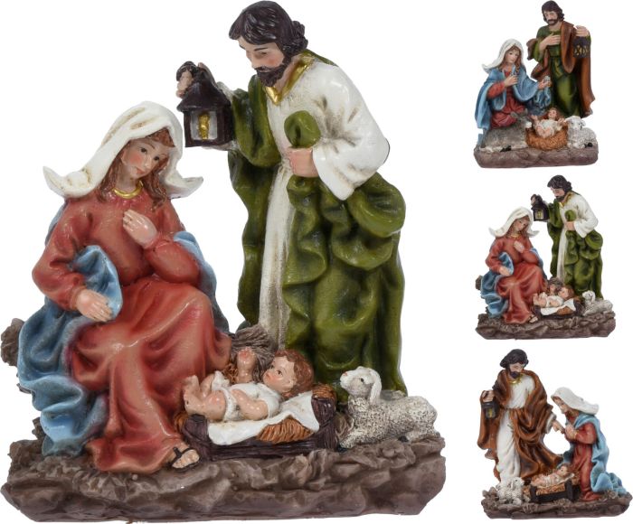 Picture of Nativity Scene 19cm 3assorted