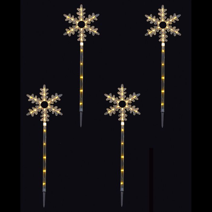 Picture of Set Of 4 Snowflake Path Finder