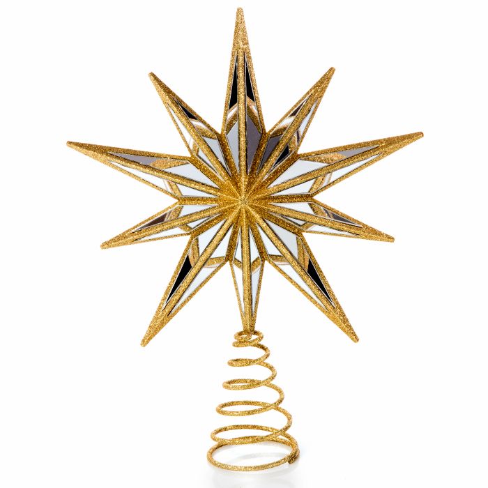 Picture of 30cm Mirror Star Tree Topper