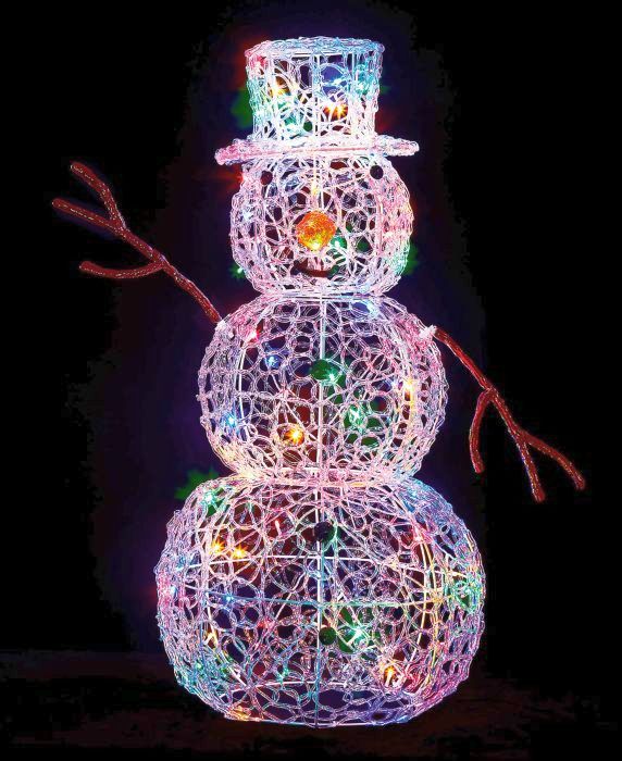 Picture of LED Soft Acrylic Snowman - 90cm