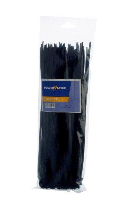 Picture of 100pcs Cable Ties Black 4.8mm X 300mm