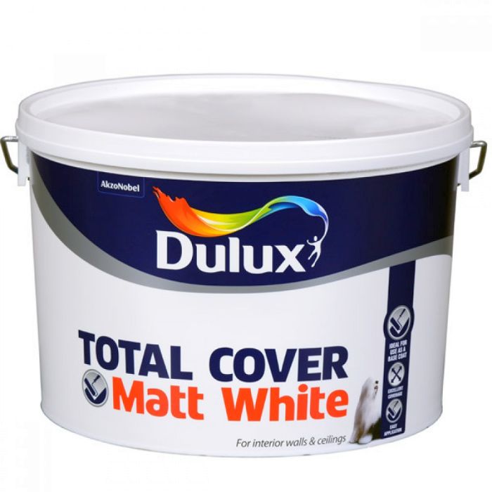 Picture of 10ltr Dulux Total Cover White
