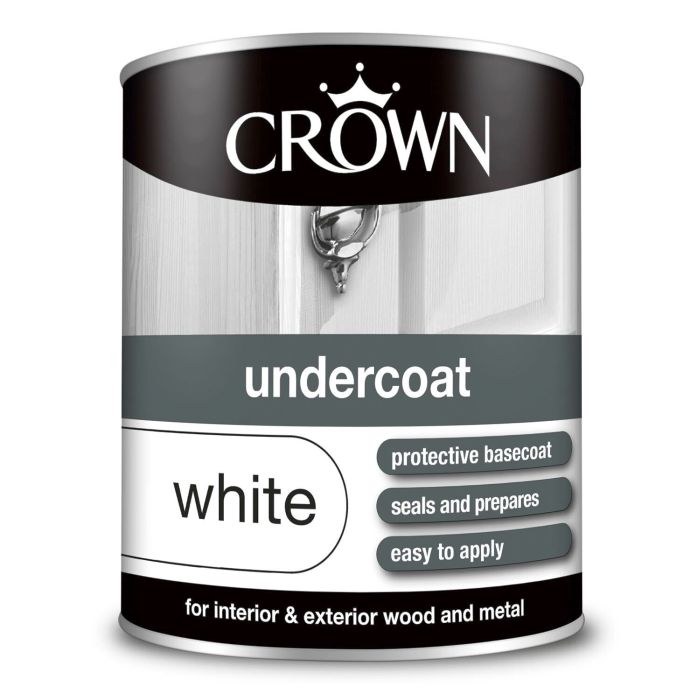 Picture of 1ltr Crown Undercoat Brilliant White PBW