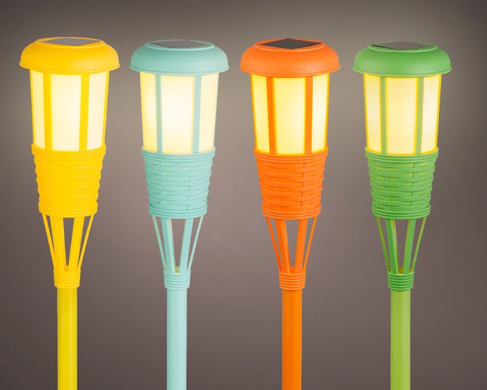 Picture of Solar Torch Plastic (4 assorted colours)