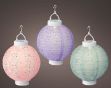 Picture of Solar Lantern Nylon (3 assorted colours)