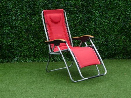 Picture of Red Zero Gravity Relaxer Chair
