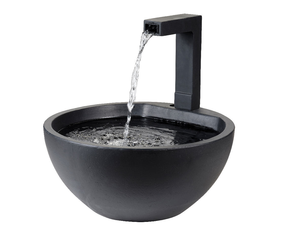 Picture of Fountain Bowl Black - outdoor