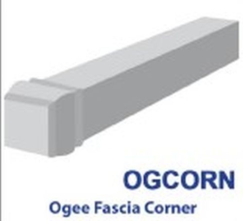 Picture of Ogee Fascia,Ogee Fascia Corner,Colour:  White