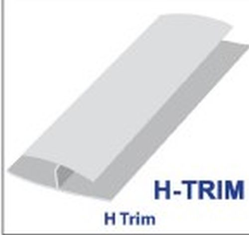 Picture of PVC H Trim, 5M length, Colour: White