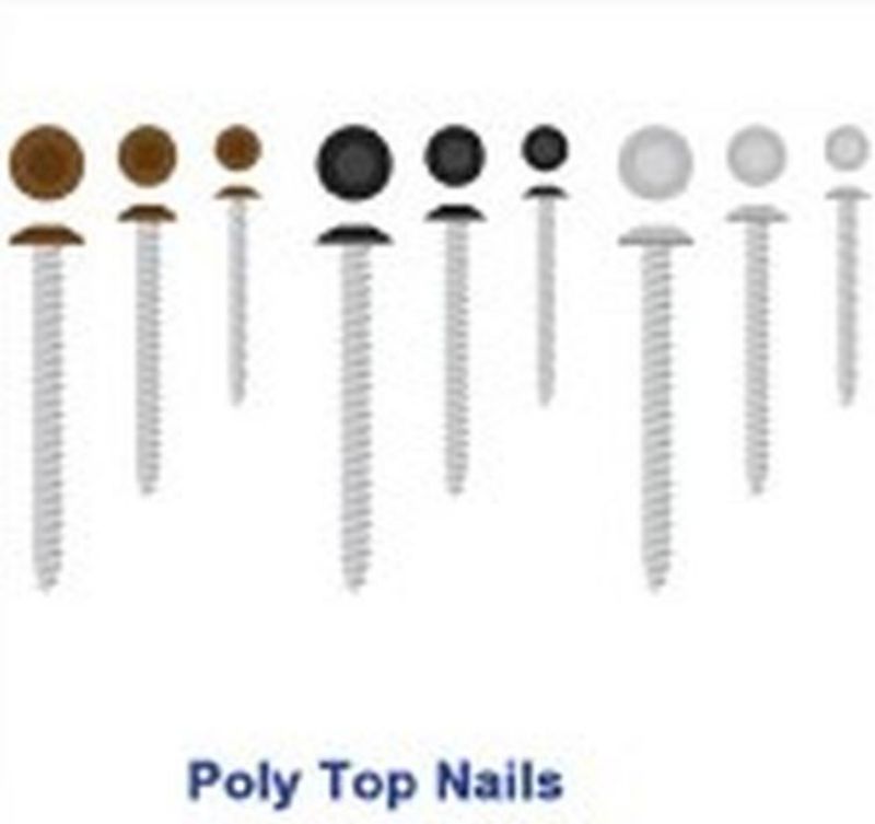 Topline Doyles. Ogee Fascia,Polytop Nails, 40mm,Colour Black