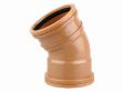 Picture of Wavin double socket swept bends , 110mm x 30 °