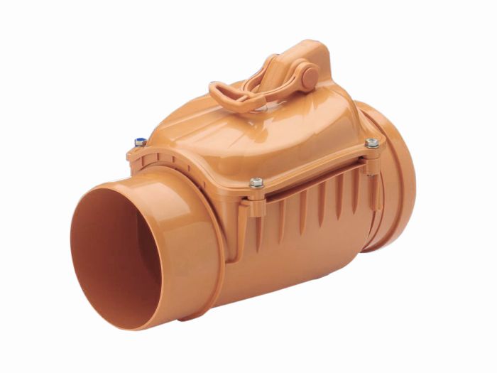 Picture of Wavin S/S anti flood valve -sing valve 160mm (for surface & foul water applications)