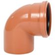 Picture of Wavin single socket short radius bends -90 °, 160mm