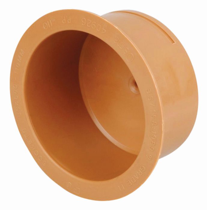 Picture of Wavin socket plugs, 160mm can be used as socket plug or end cap