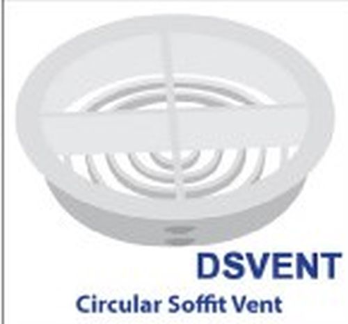 Picture of PVC Circular soffit vent,10 pack, Colour: Brown