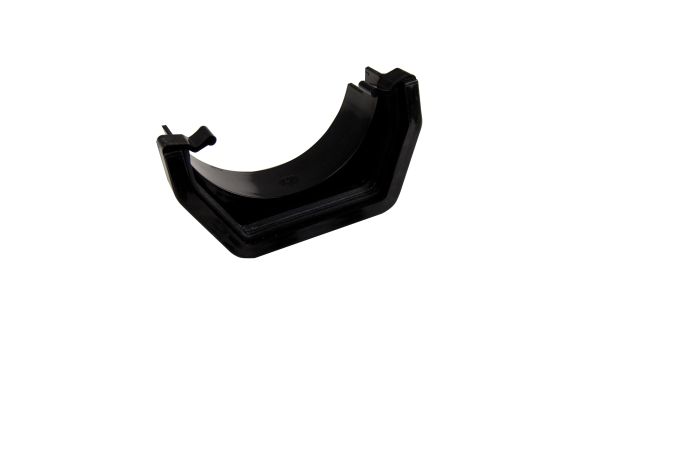 Picture of Erne Square To Round Downpipe Adaptor Black