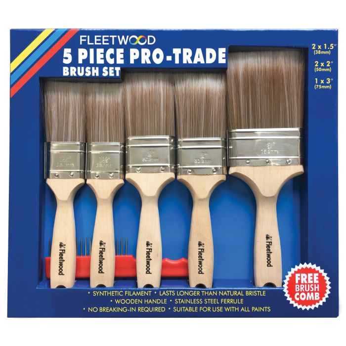 Picture of 5pc Pro Trade Brush Set