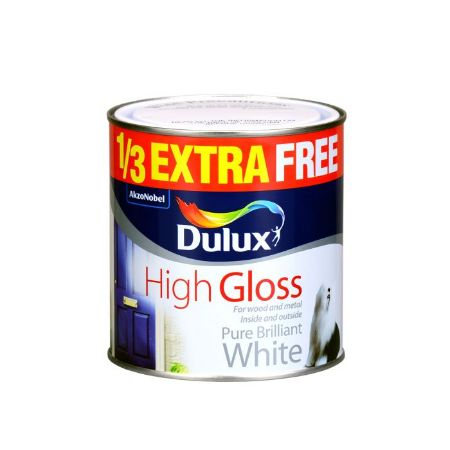 Picture of 750ml +33% Free Dulux High Gloss Pure Brilliant White