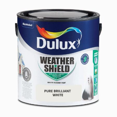 Picture of 2.5ltr Dulux Weathershield Brilliant White