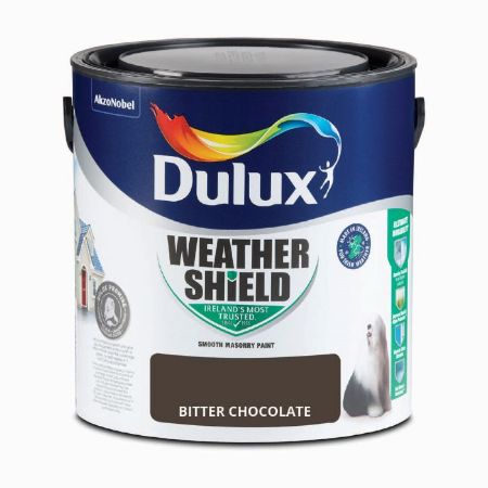 Picture of 2.5ltr Dulux Weathershield Bitter Chocolate